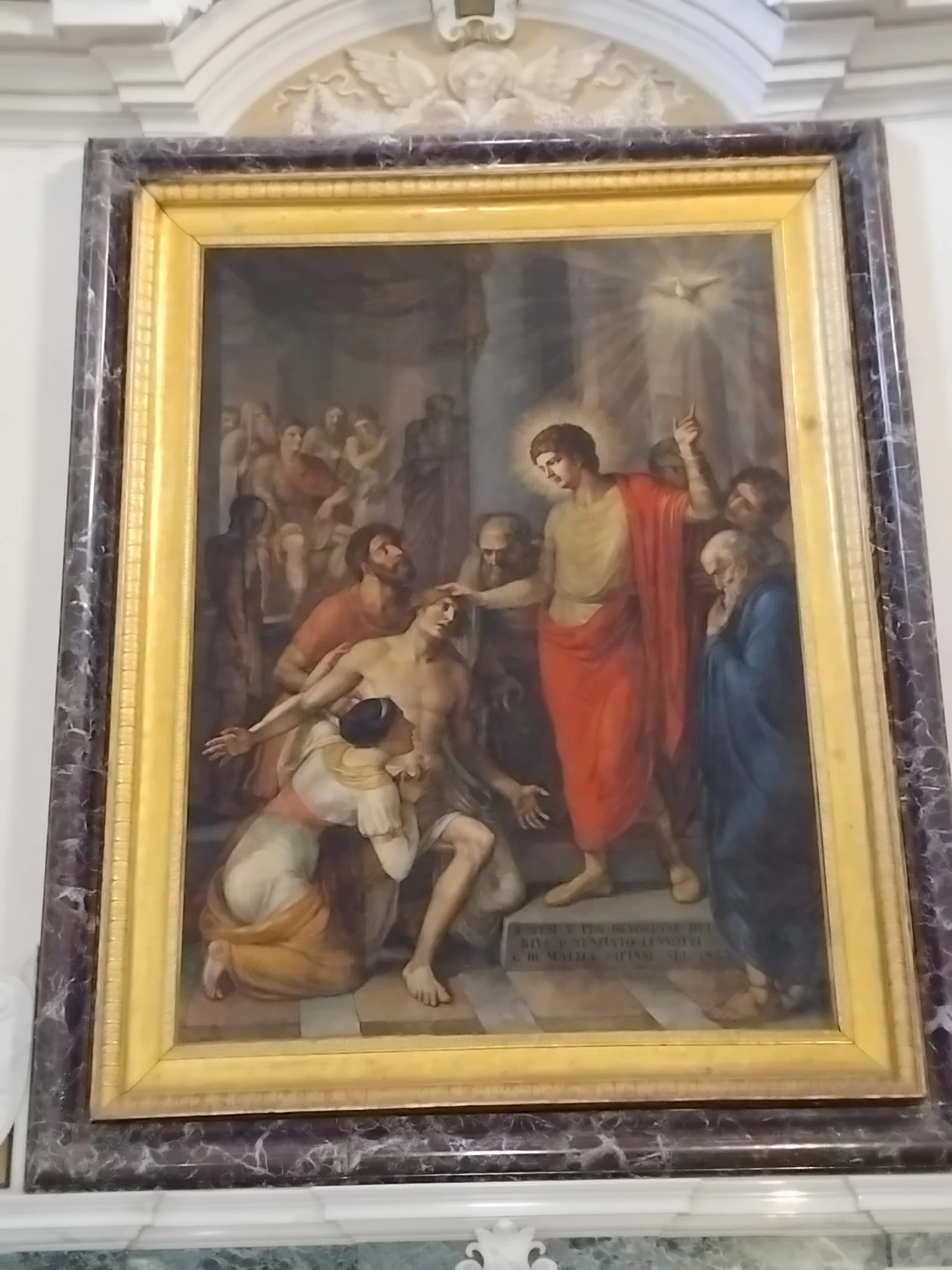 San Pantaleone guarisce il paralitico